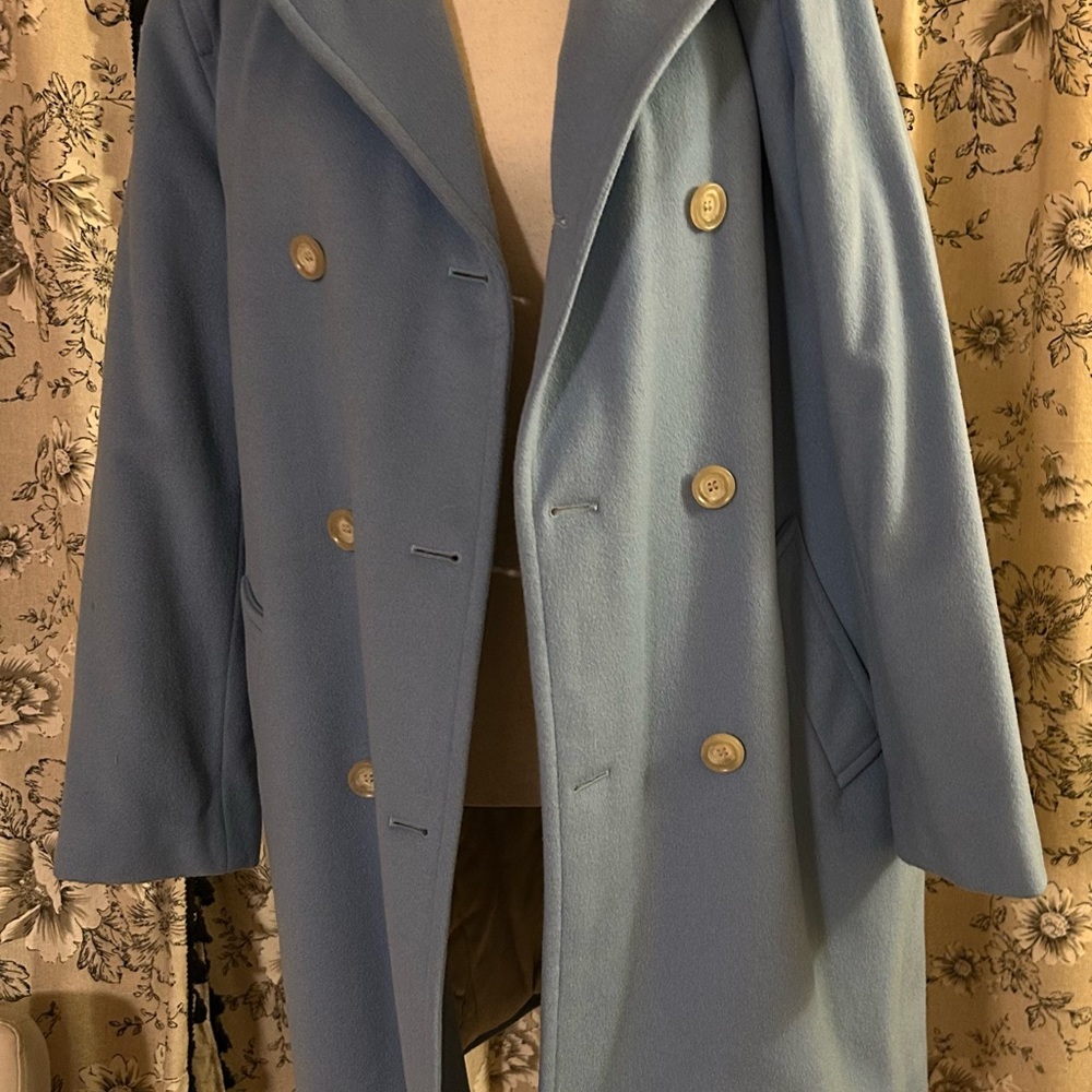 J. Crew Light Blue Coat